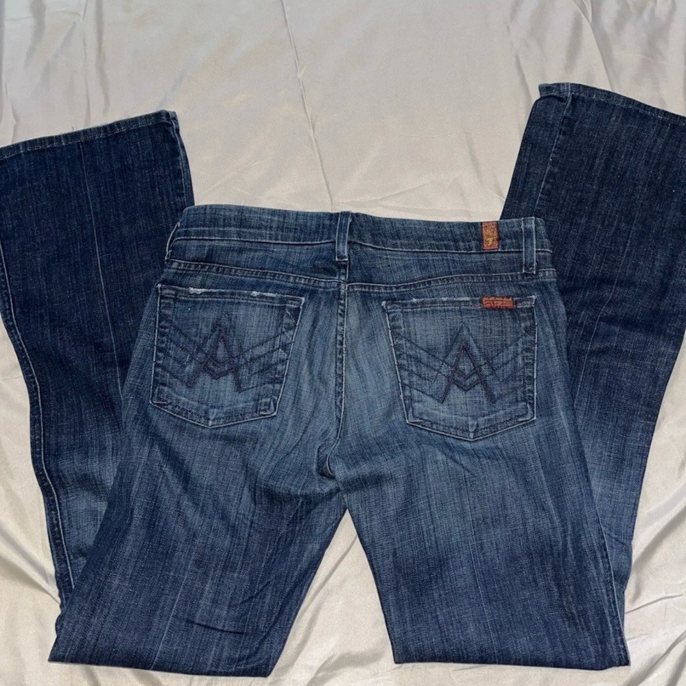7 for all mankind “A” pocket jeans